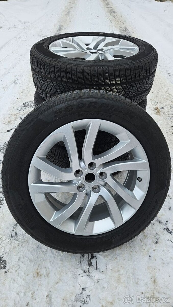 Originál Land Rover ALU kola R20 5x120 + Pirelli