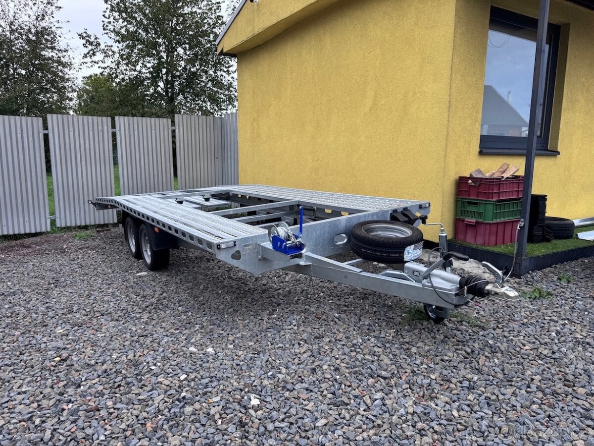 Přívěsný vozík, autopřepravník 500x205cm,3000kg