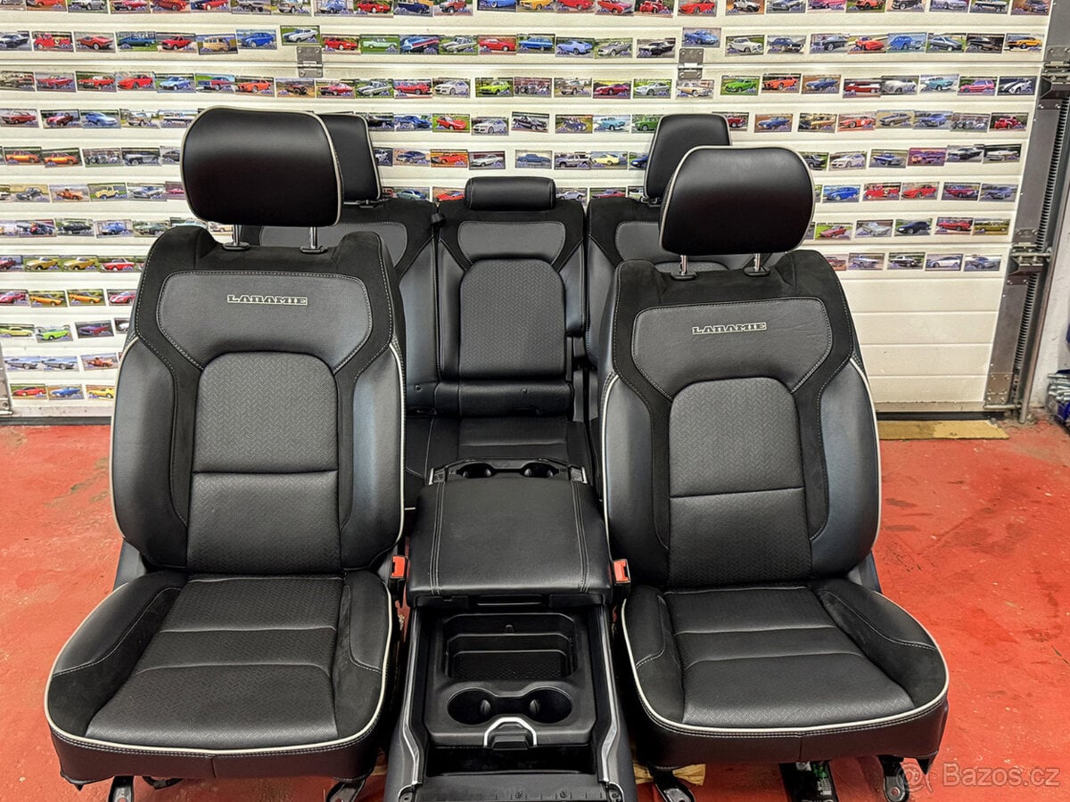 Kožená sedadla Dodge RAM 1500 5. generace 2019-2024 LARAMIE