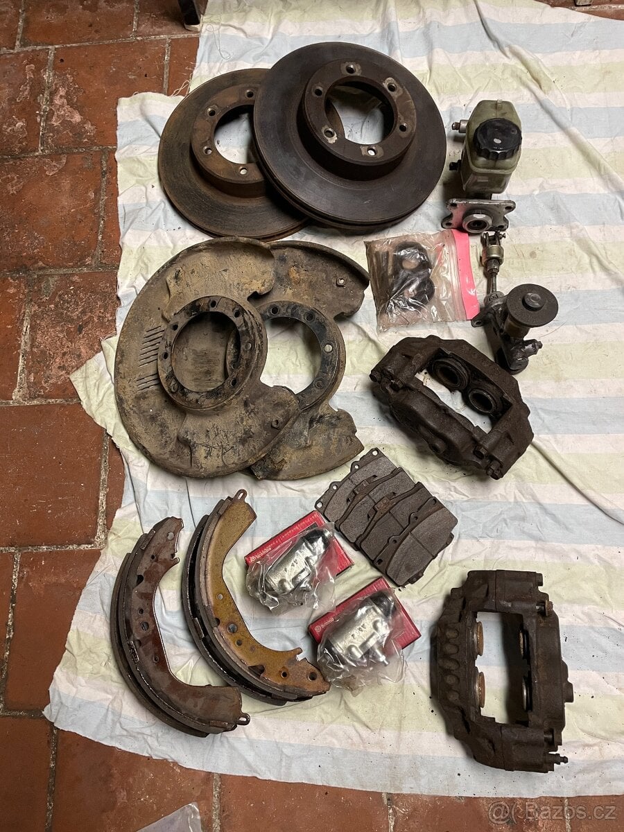 Brzdy Toyota 4Runner, Hilux