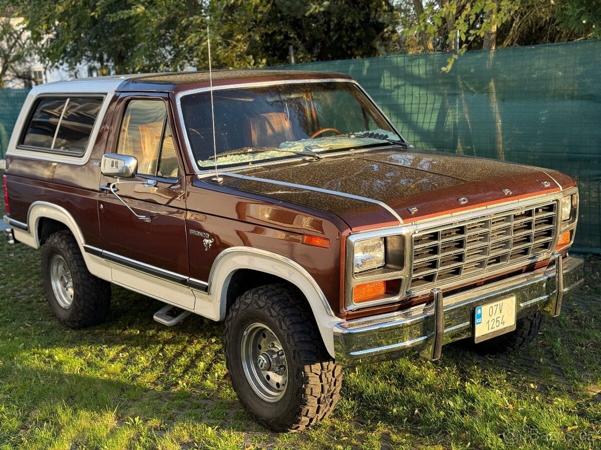 Ford Bronco, XLT, 4WD, 1980