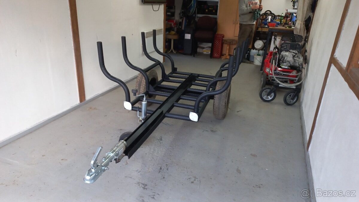 Vyvážečka, vlek na dřevo za čtyřkolku
