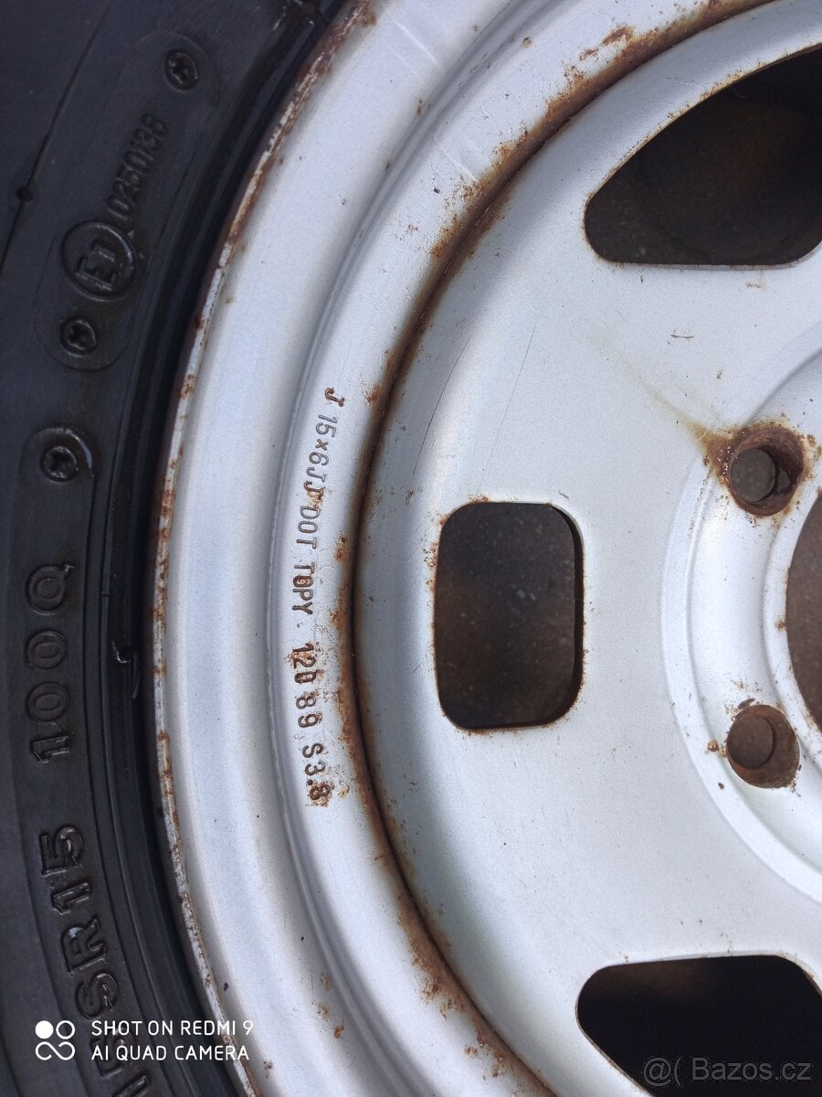 Prodám ocelový disk R15x6J 6x139.7