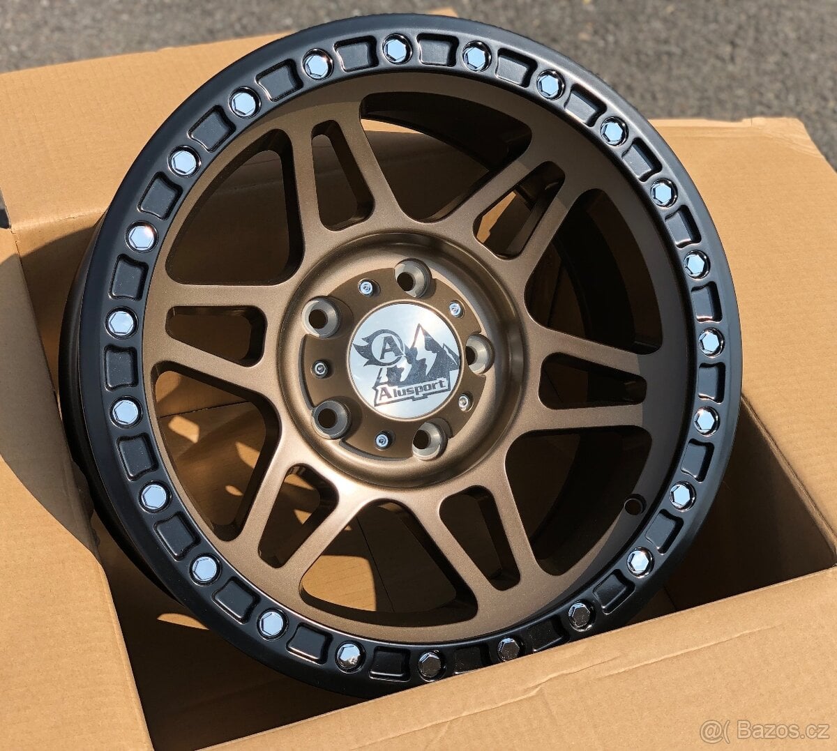 Alu kola 17” vhodné na Jeep Wrangler STAR BRONZE