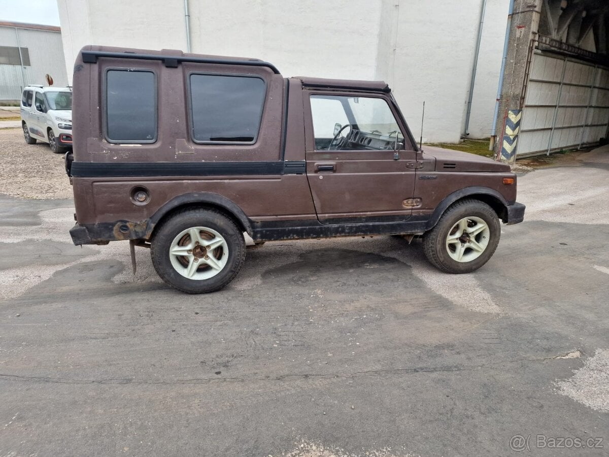 SUZUKI SAMURAI LONG 1.3i LPG STK PLATNÁ  redukce, uzávěrka,