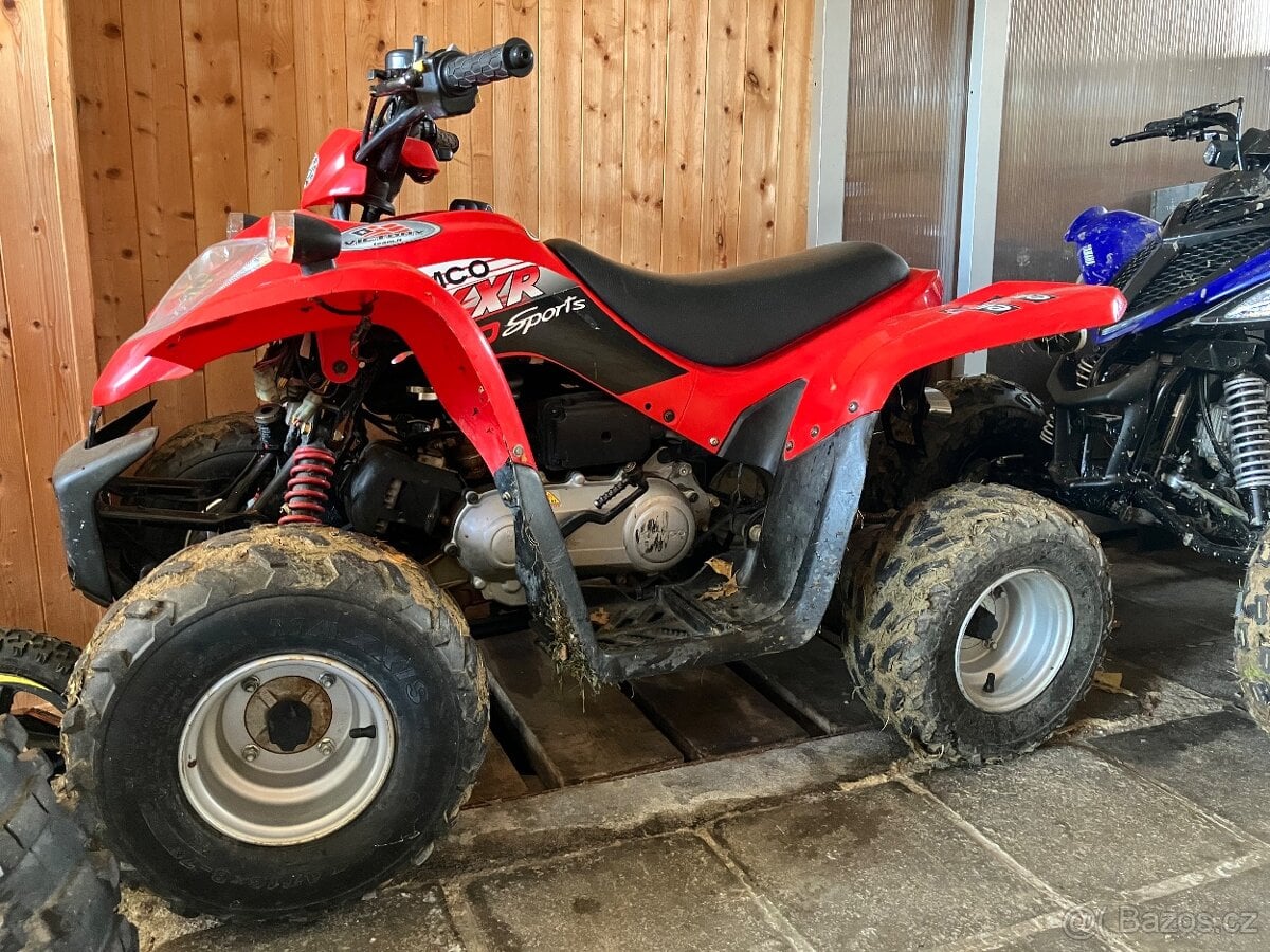 Kymco KXR 50 rok kolem 2015 bez dokladů