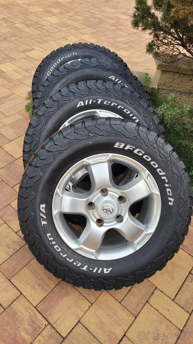 Kola Toyota LAND CRUISER BF Goodrich AT, 5x150 R18