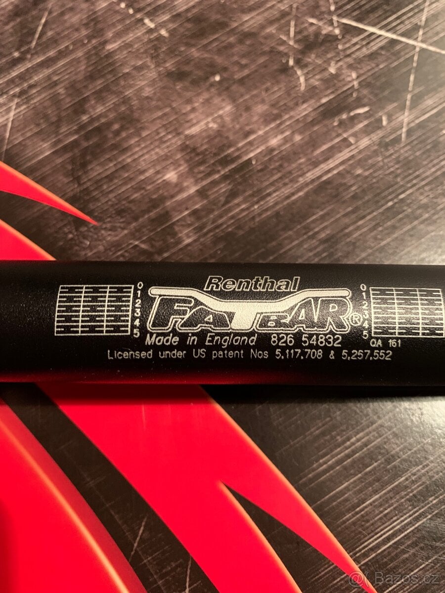 Mx řidítka renthal Fatbar 28mm