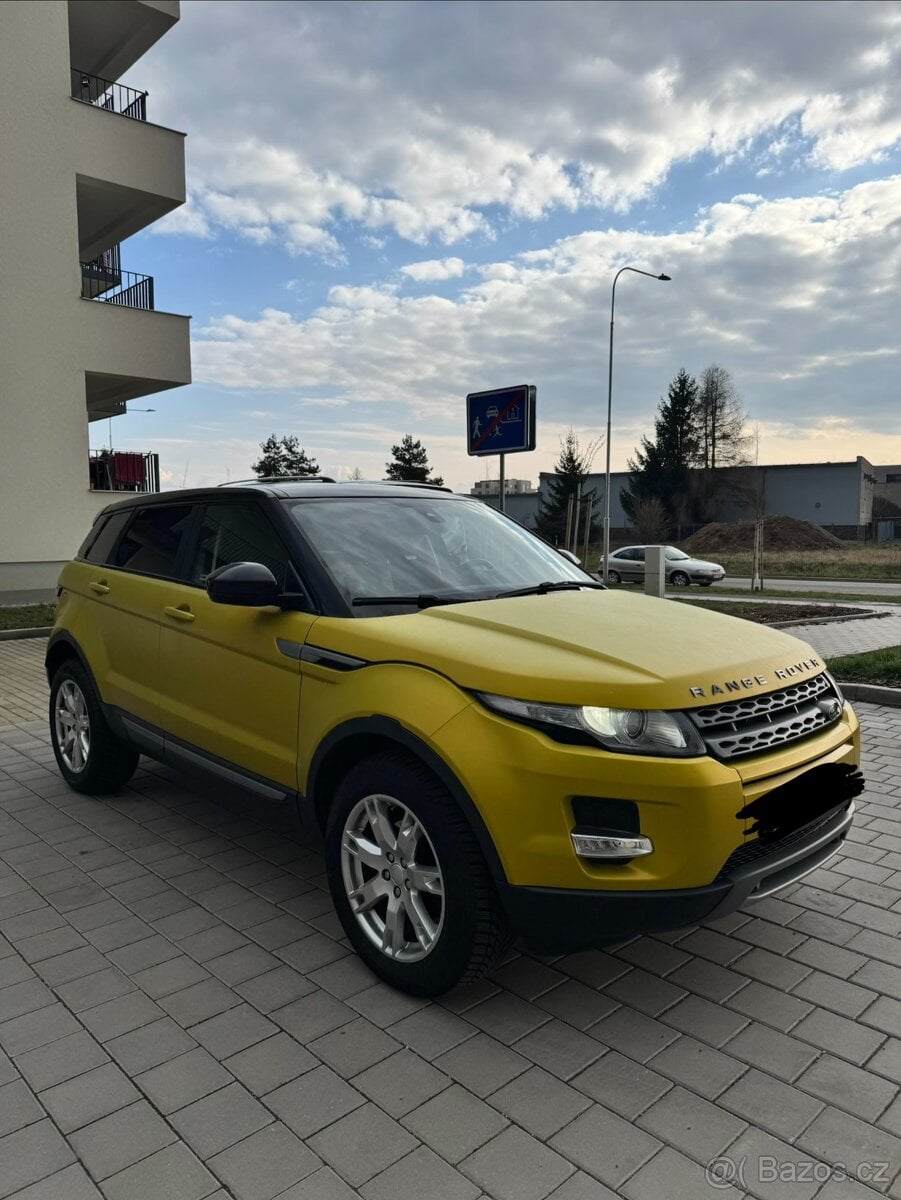 Range Rover Evoque TD4 4x4 | 110 kW | 2015 | 1. majitel | od