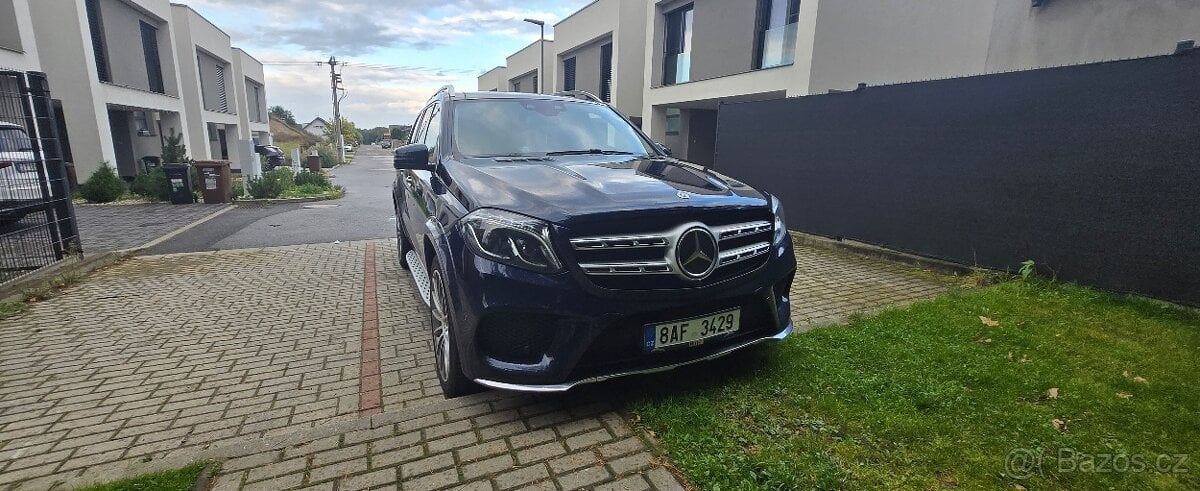 GLS 500 V8,  AMG paket, plný servis, do provozu 2020, DPH