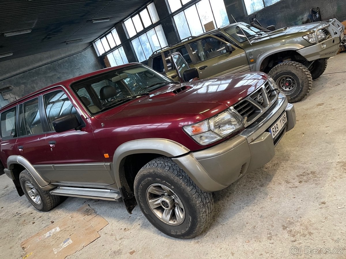 Prodám díly Nissan Patrol Y61 3.0di/2.8td