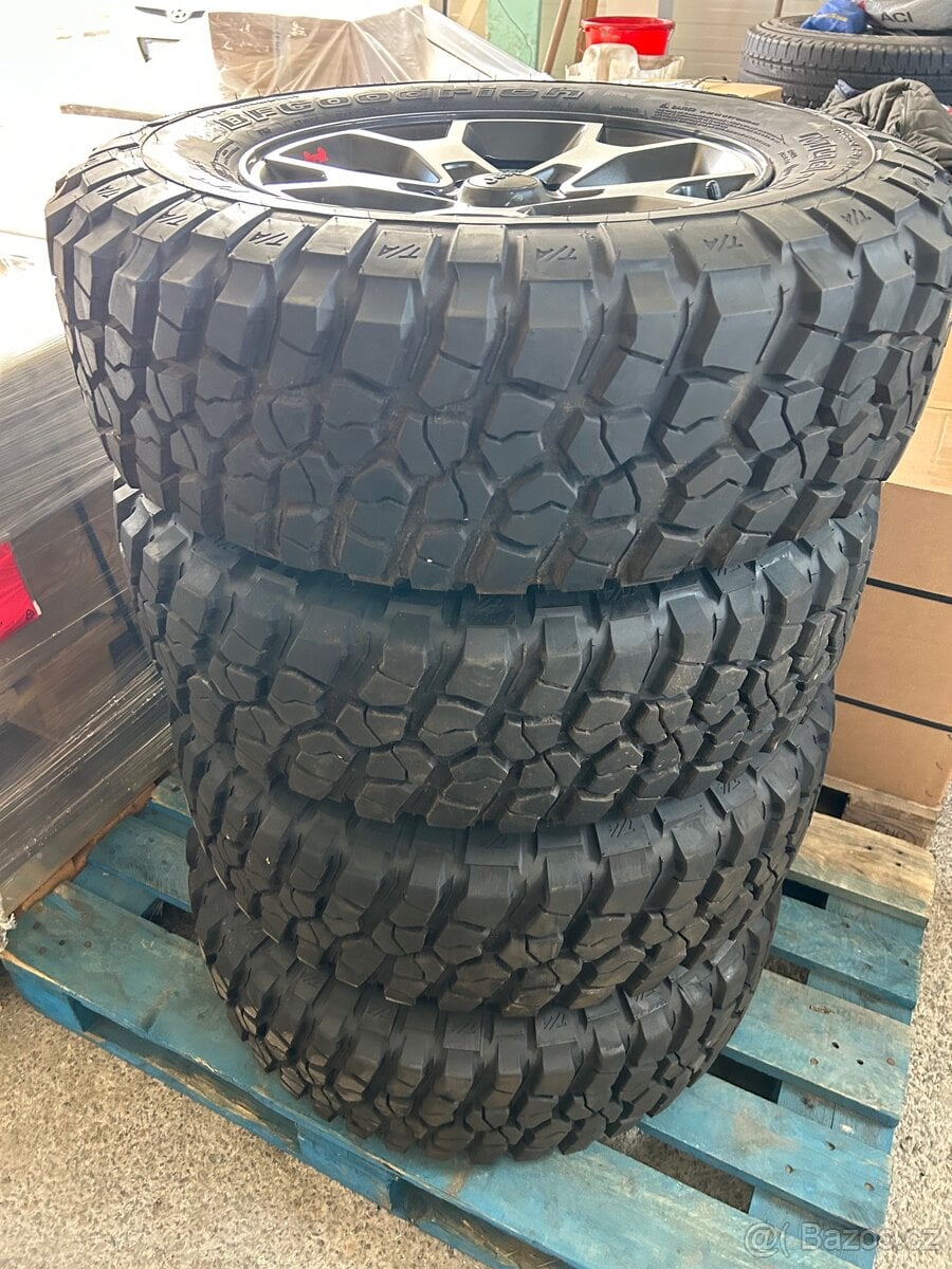 Pneumatiky BF Goodrich 255/75 r17 Mud Terrain Jeep Wrangler