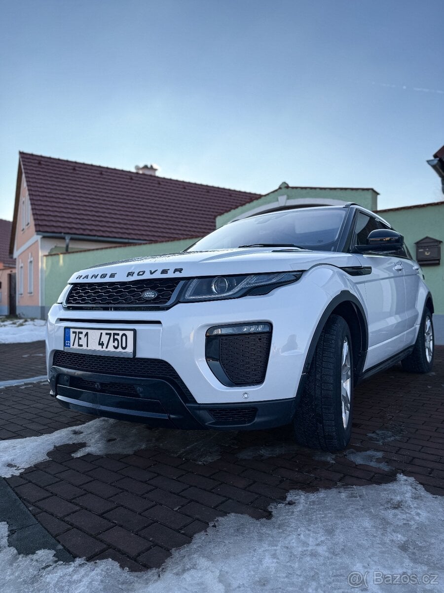 Range Rover Evoque 2.0 D, 132 kW, 2015 skvělý stav