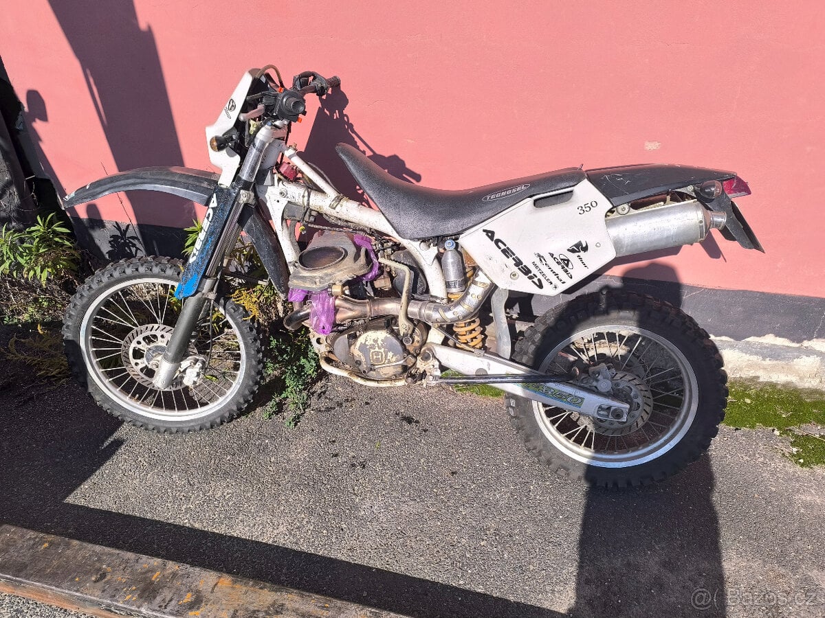 Husquarna 350 TE na nahradní díly