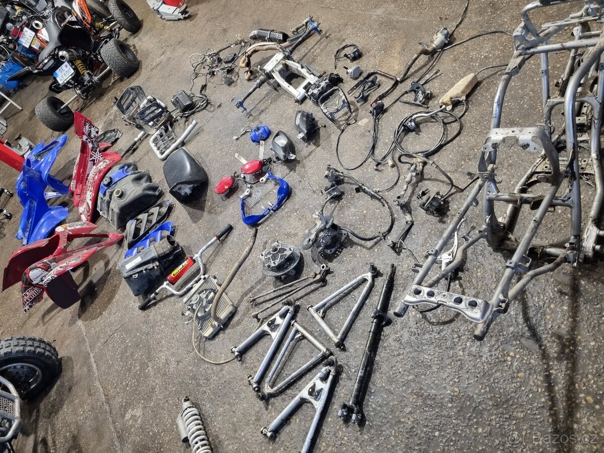 Yamaha raptor 660 díly