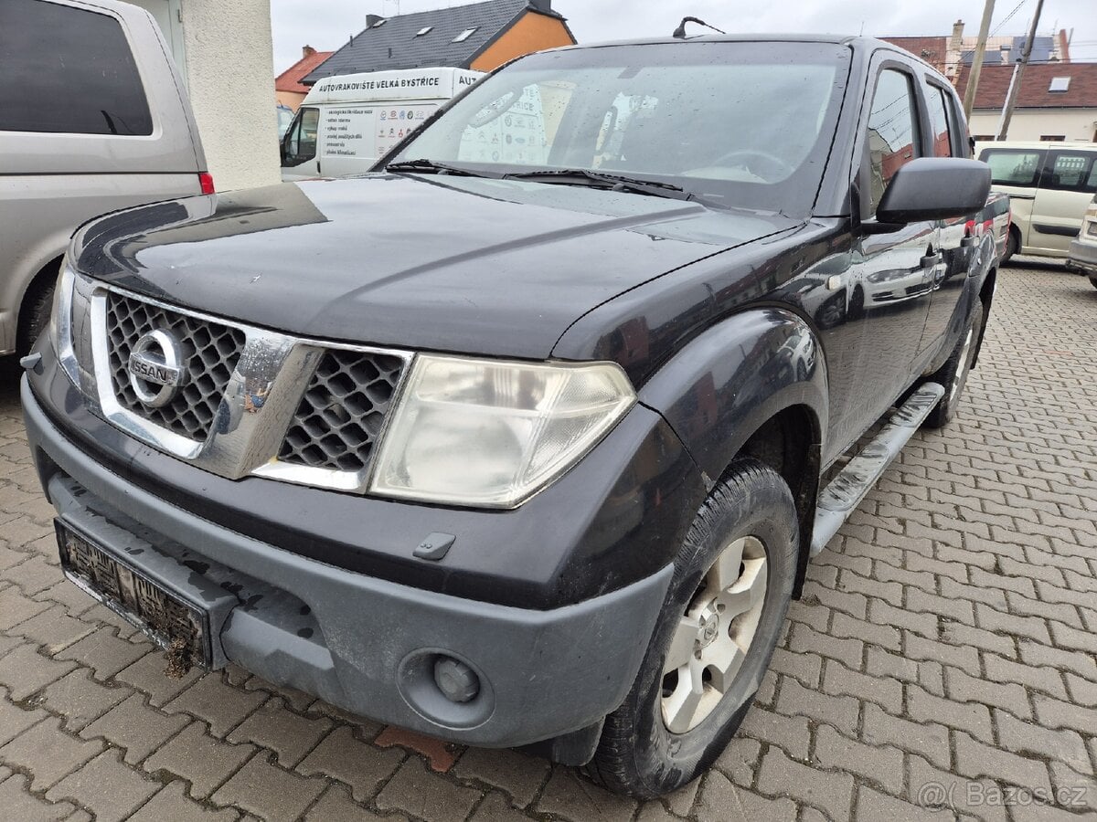 NISSAN NAVARA - prodej použitých náhradních dílů z vozu