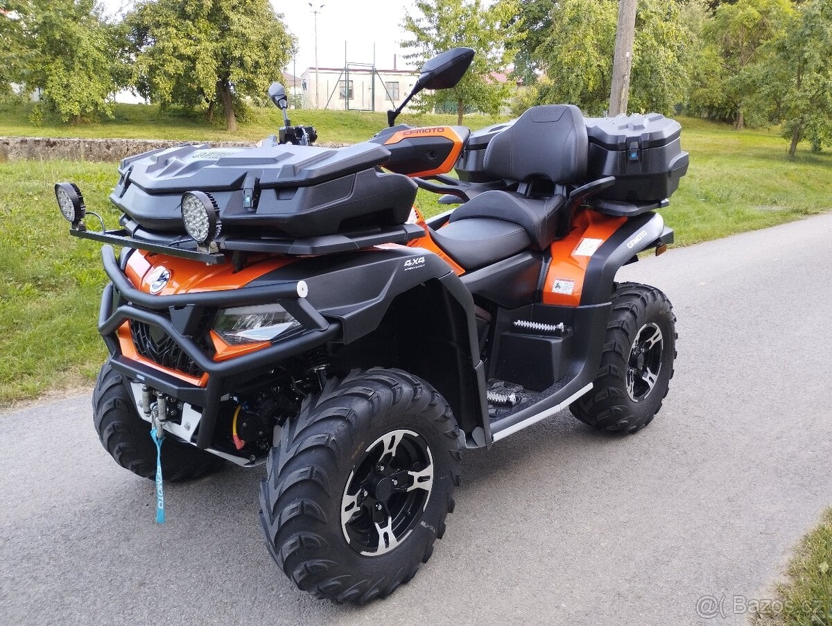 CFmoto Gladiator X625, A, EPS, 2022, bílá Spz, výbava.