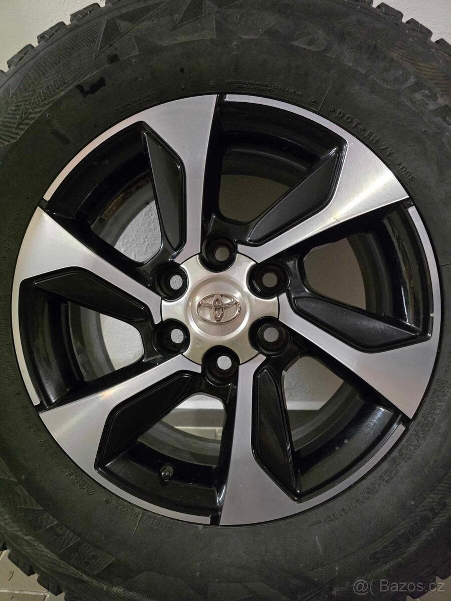 Originální alu kola Toyota Hilux R17 6x139,7