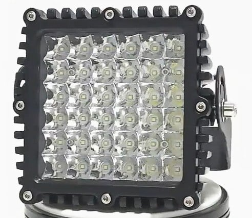 LED pracovní světla 6" 180W – sada s kabeláží a relé