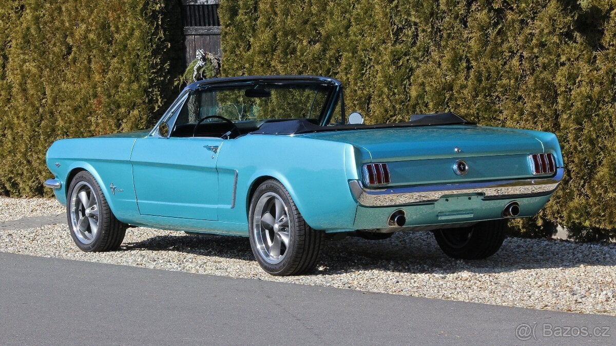 1965 FORD MUSTANG CABRIO V8 4-SPEED MANUAL KRASAVEC