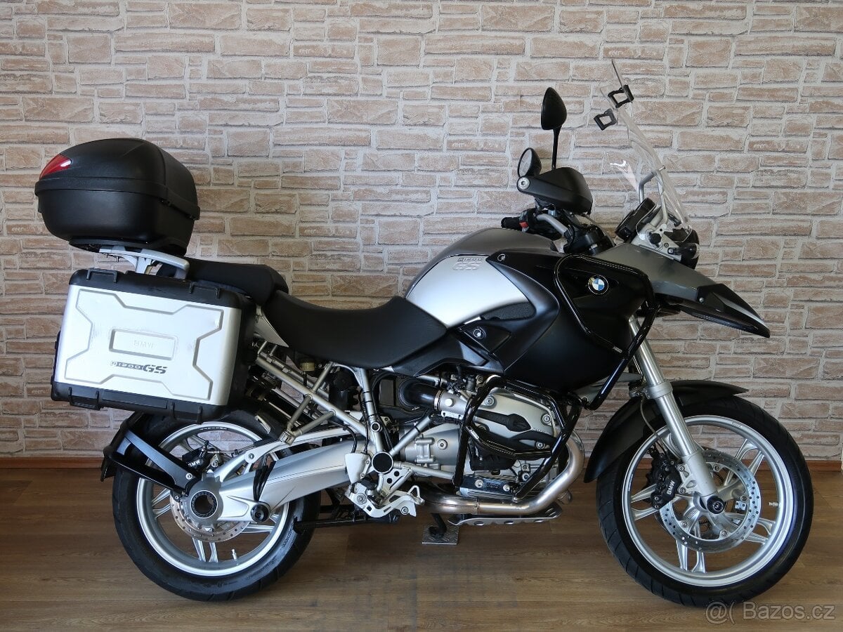 BMW R1200GS bohatá výbava, dobrý stav, po servisu