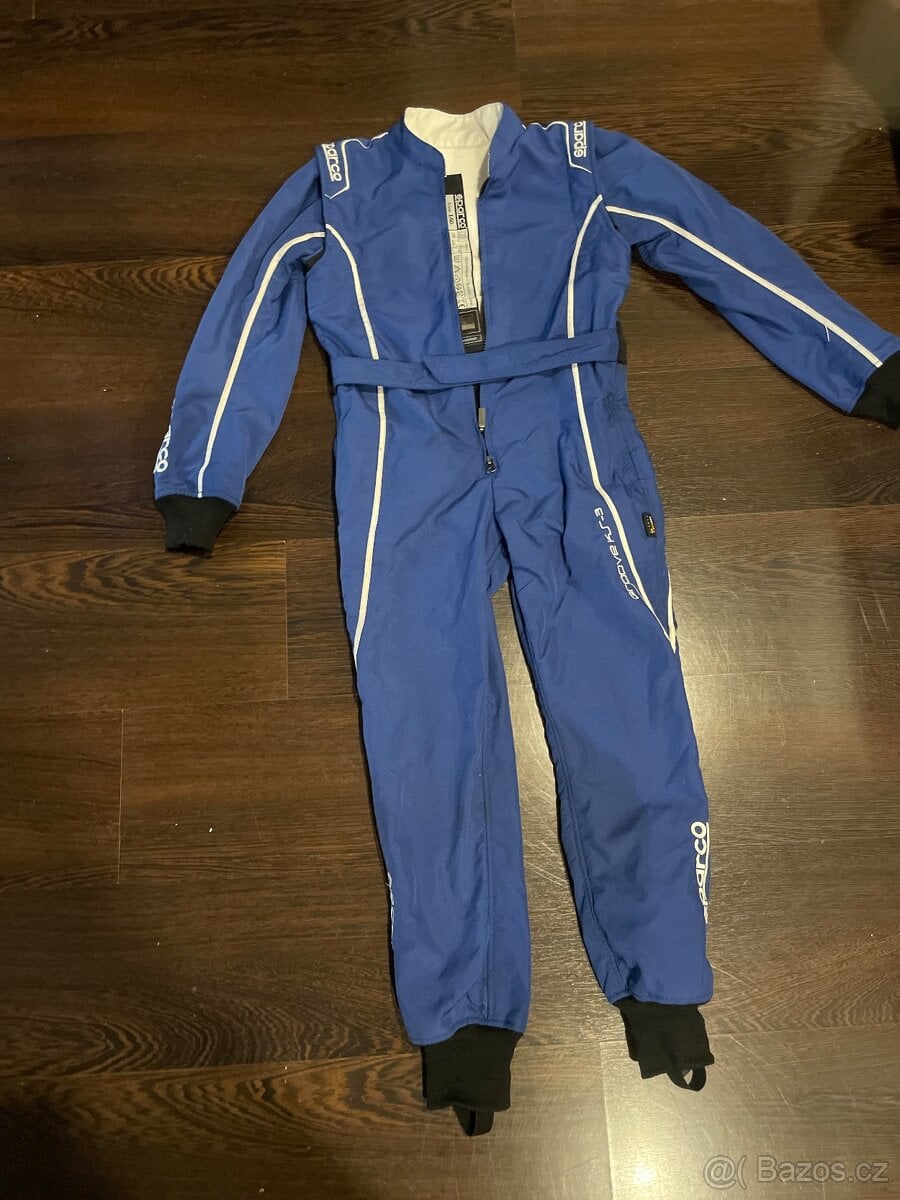 Motokárová dětská kombinéza Sparco