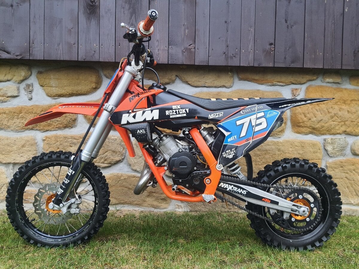KTM SX 65 - SUPER STAV PO GO MOTORU 49.900,- Kč