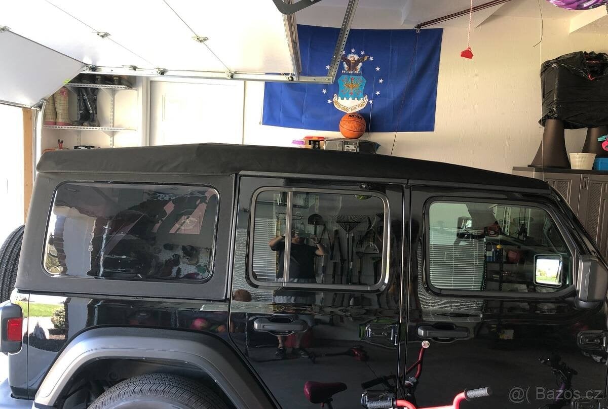 Jeep Wrangler JL 4 Door Black Premium Soft Top Complet 22r