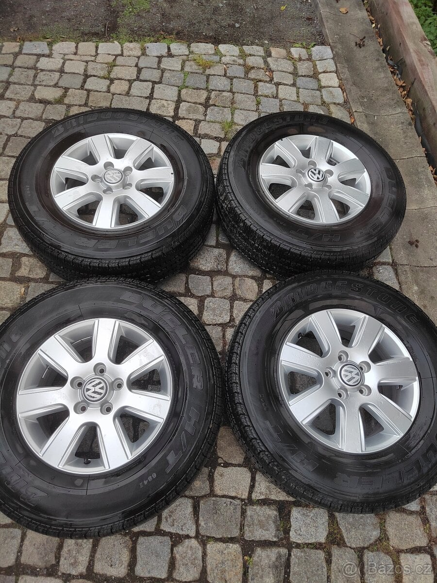 Prodám zánovní orig alu 16 Vw Amarok 5x120 ET 52