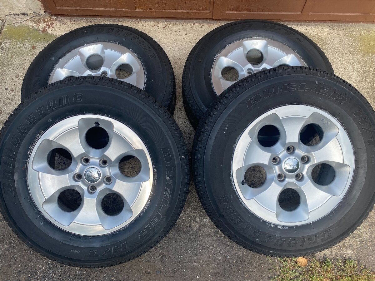 ORIGINAL ALU KOLA JEEP WRANGLER 255/70/18