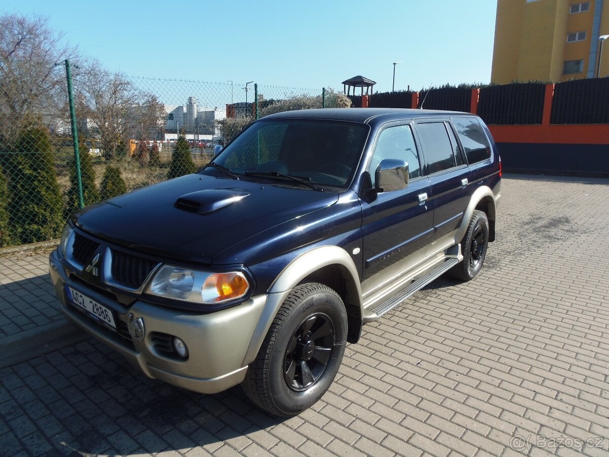 Mitsubishi Pajero Sport 2.5 TD 4x4 redukce tažné 2.8t