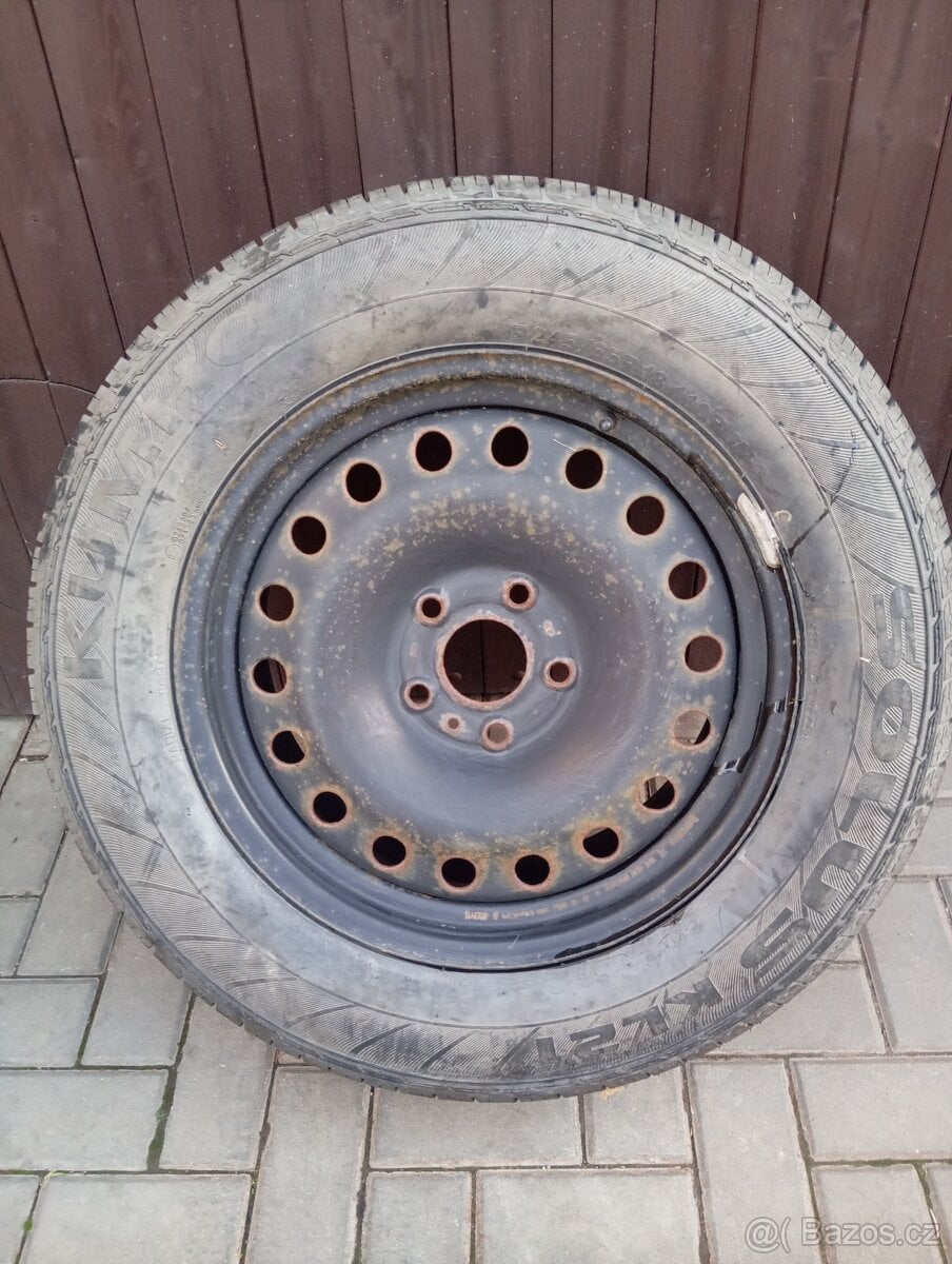 Ocelový disk 5x127 r18 s pneu