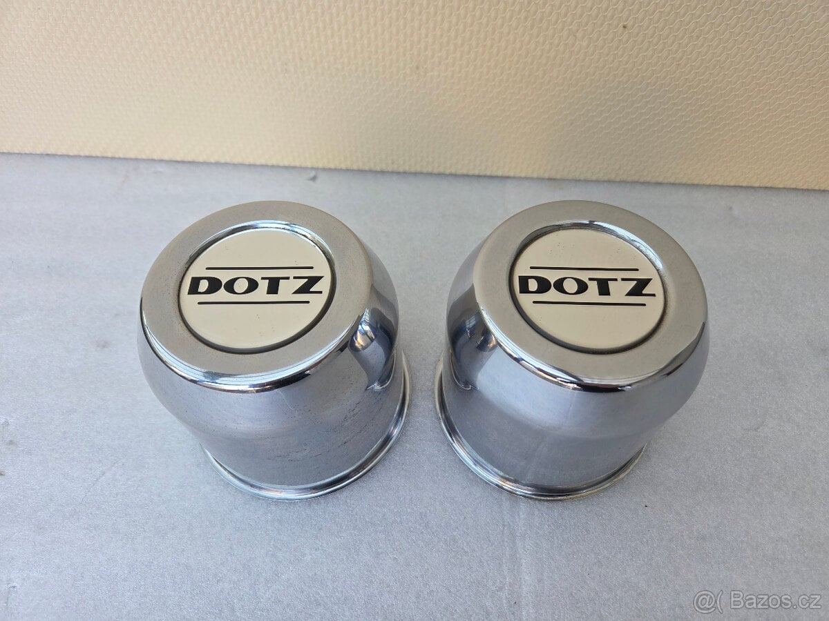 2x Středová krytka DOTZ ZO5010 (chrom) – Pro Off-road / 4x4