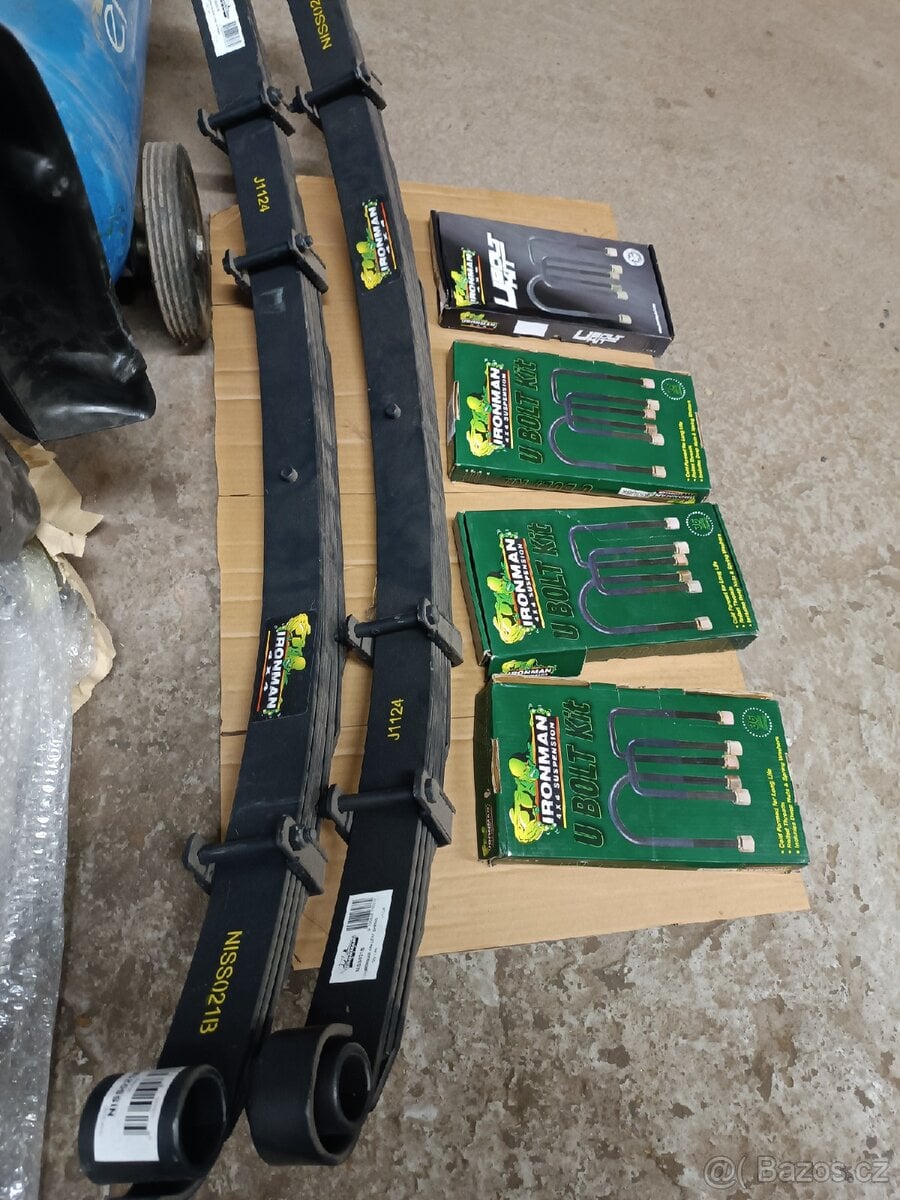 Ironman Listové pružiny Nissan Patrol K260 2.8td