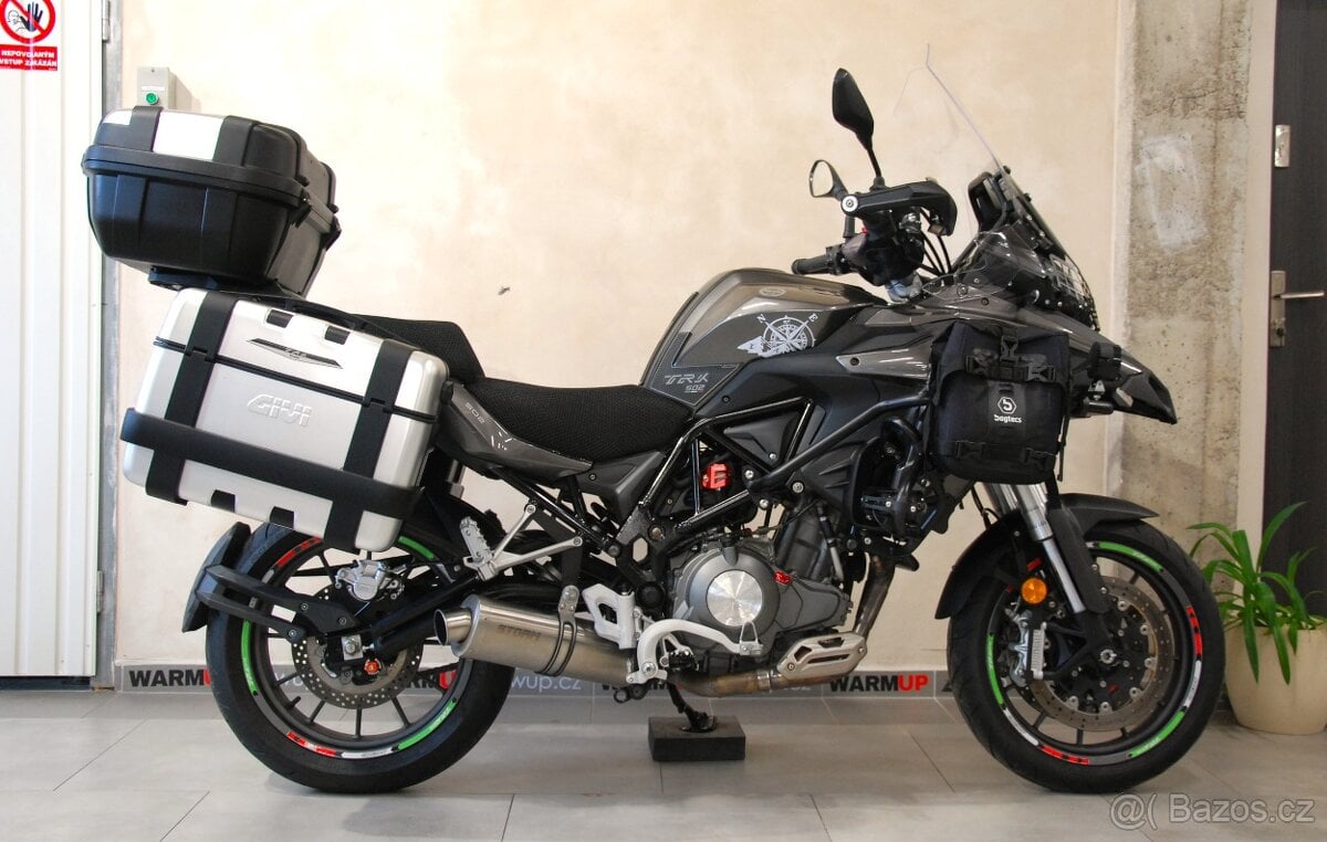 Benelli TRK 502 X - VÝPRODEJ, bohatá výbava,ŘP- A2,původ ČR