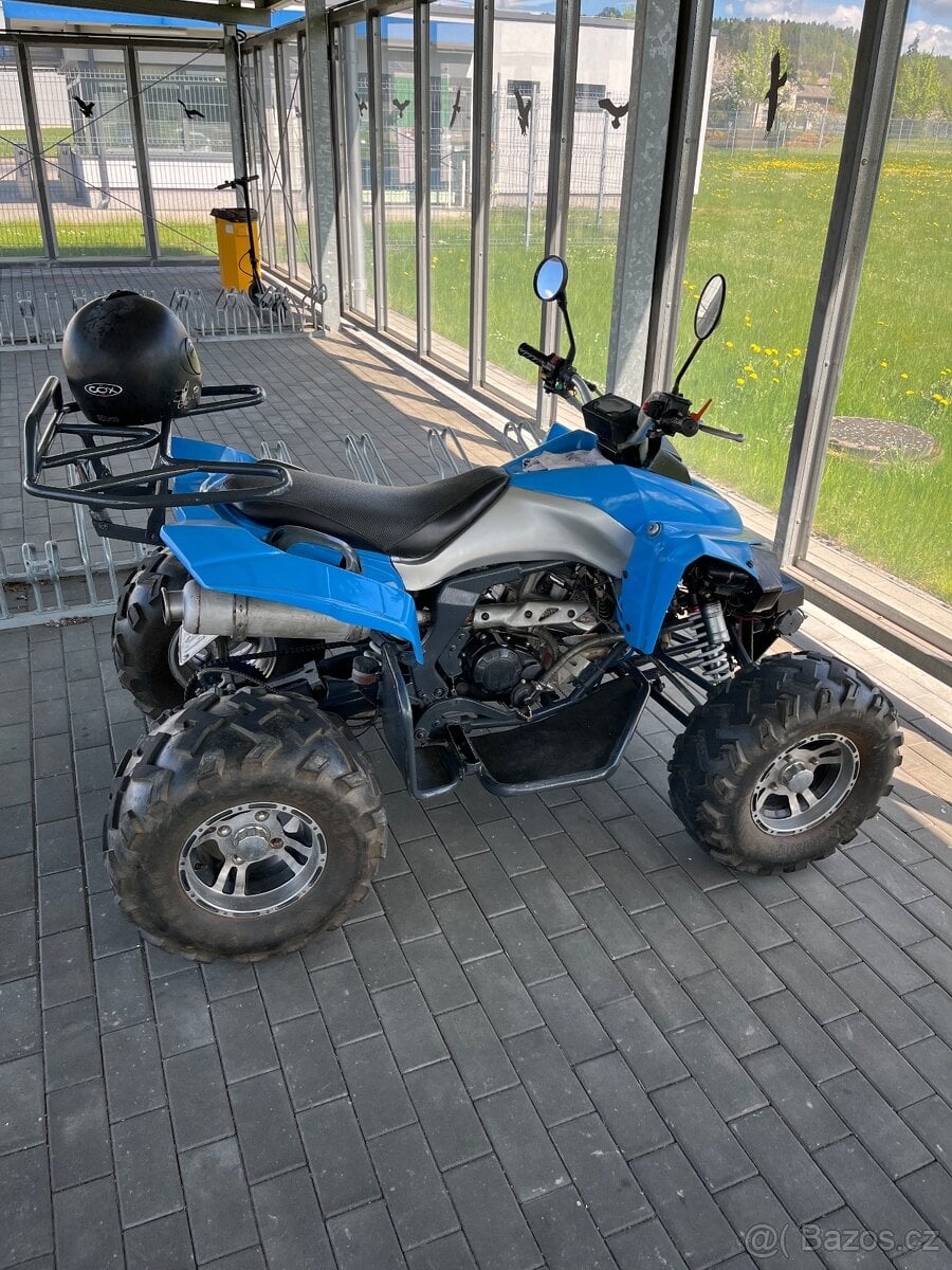 Prodam čtyřkolku Lyda 250 s novou STK + vozik