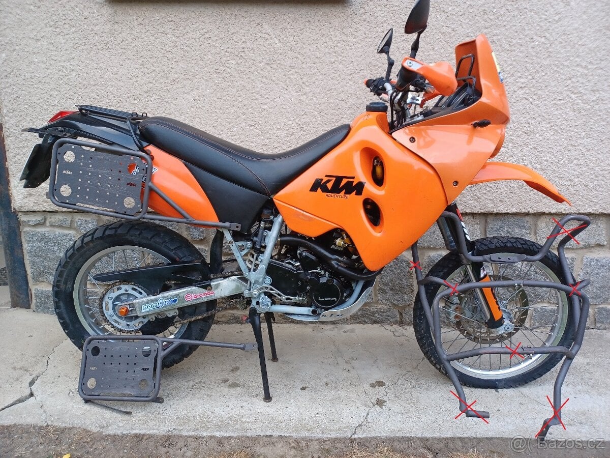 KTM LC4 640 - 620 NOSIČE BOČNÍ  ...