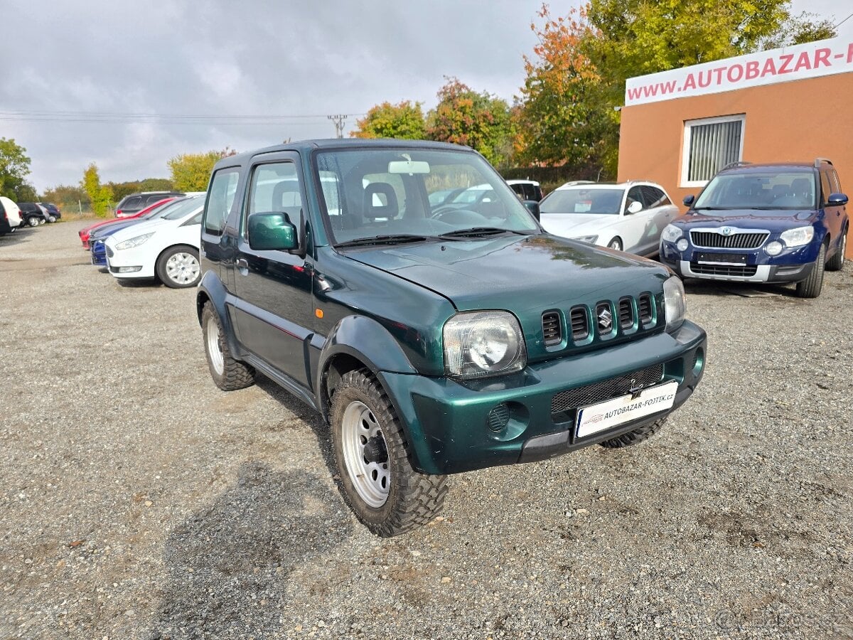 Suzuki Jimny 1.3 62 KW 4x4 tažné,nové pneu