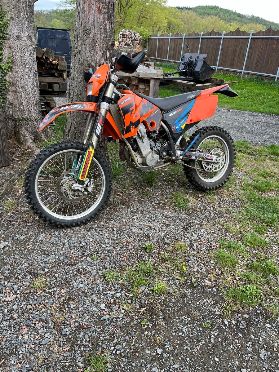 Ktm 400 exc r  s tp