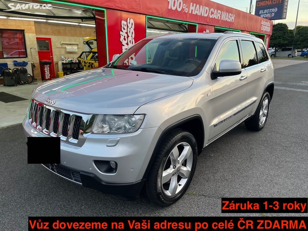 Jeep Grand Cherokee 3.0 (Disel) OVERLAND Kůže AUT +ZÁRUKA