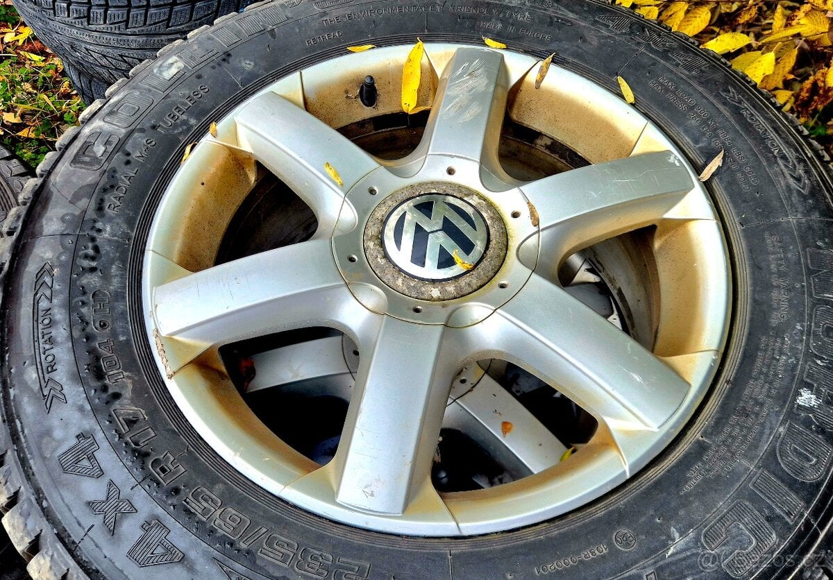 Alukola VW 17" s teréní pneu 235/65