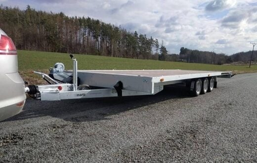 Přívěs Martz GT 500/3 Plato 3500kg 3-nápravový na
