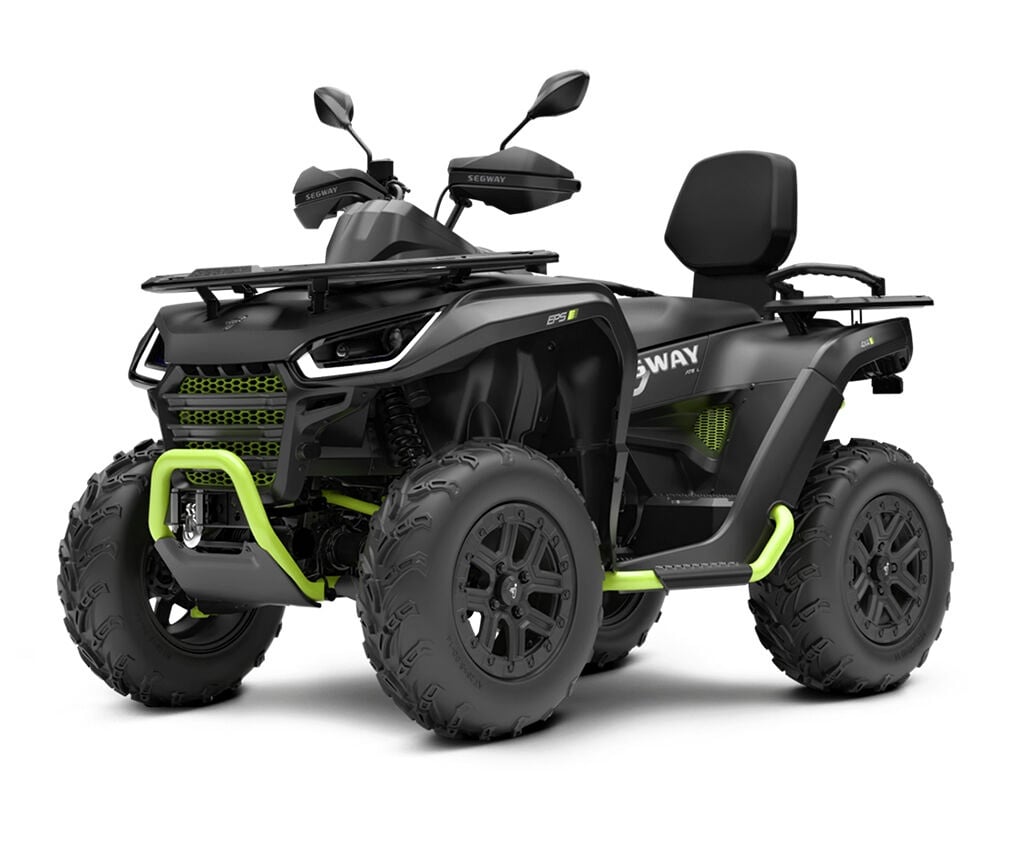 Nová čtyřkolka Segway AT6L Limited s Bílou SPZ