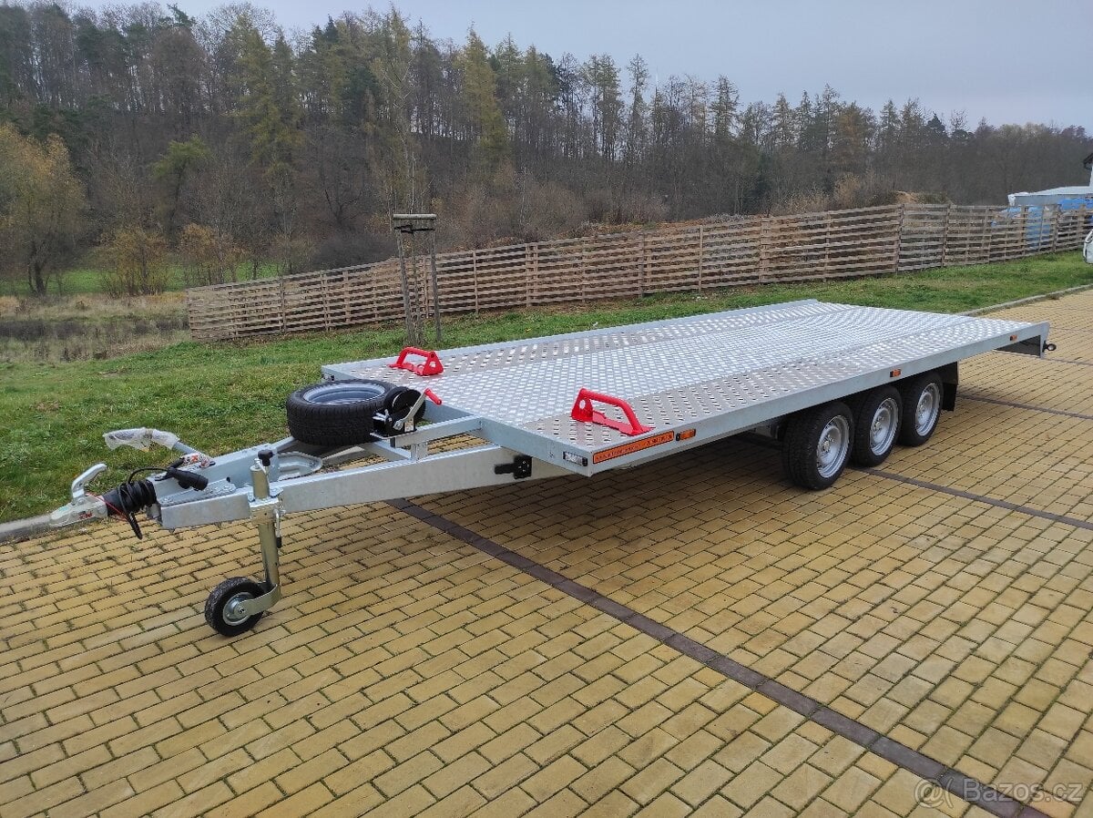 Autopřepravník 550x210cm, 3x1350kg, 3500/680kg,LED
