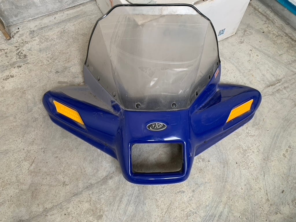 Univerzální sněžný čelní sklo JTM Kimpex na čtyřkolku