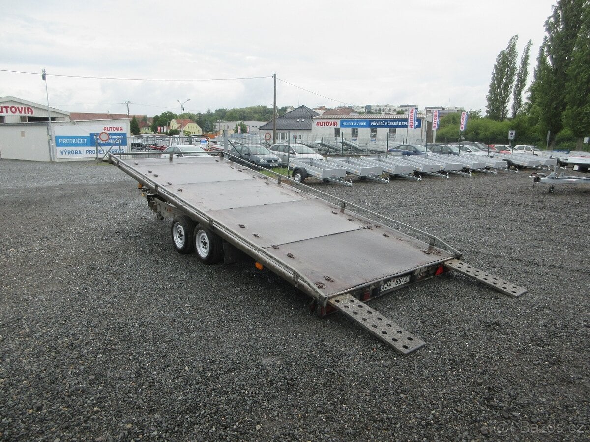 Hydraulicky sklopný přívěs AD 2,8t 5,17x2,09