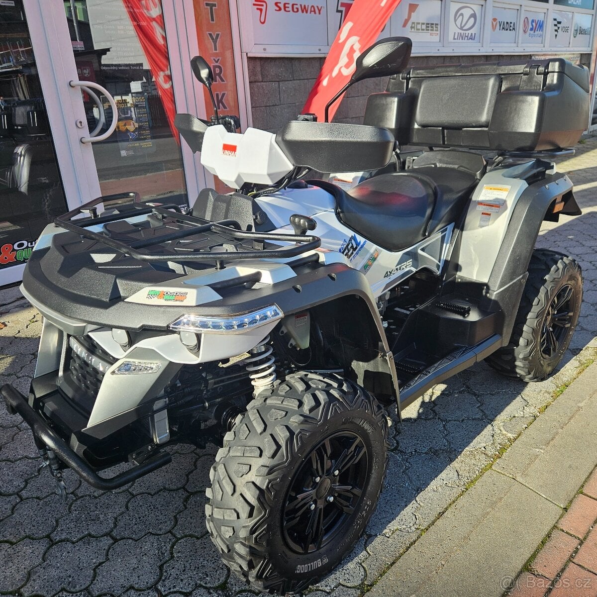 Linhai M550L EFi EPS 4x4,naviják,tažné,zad. kufr