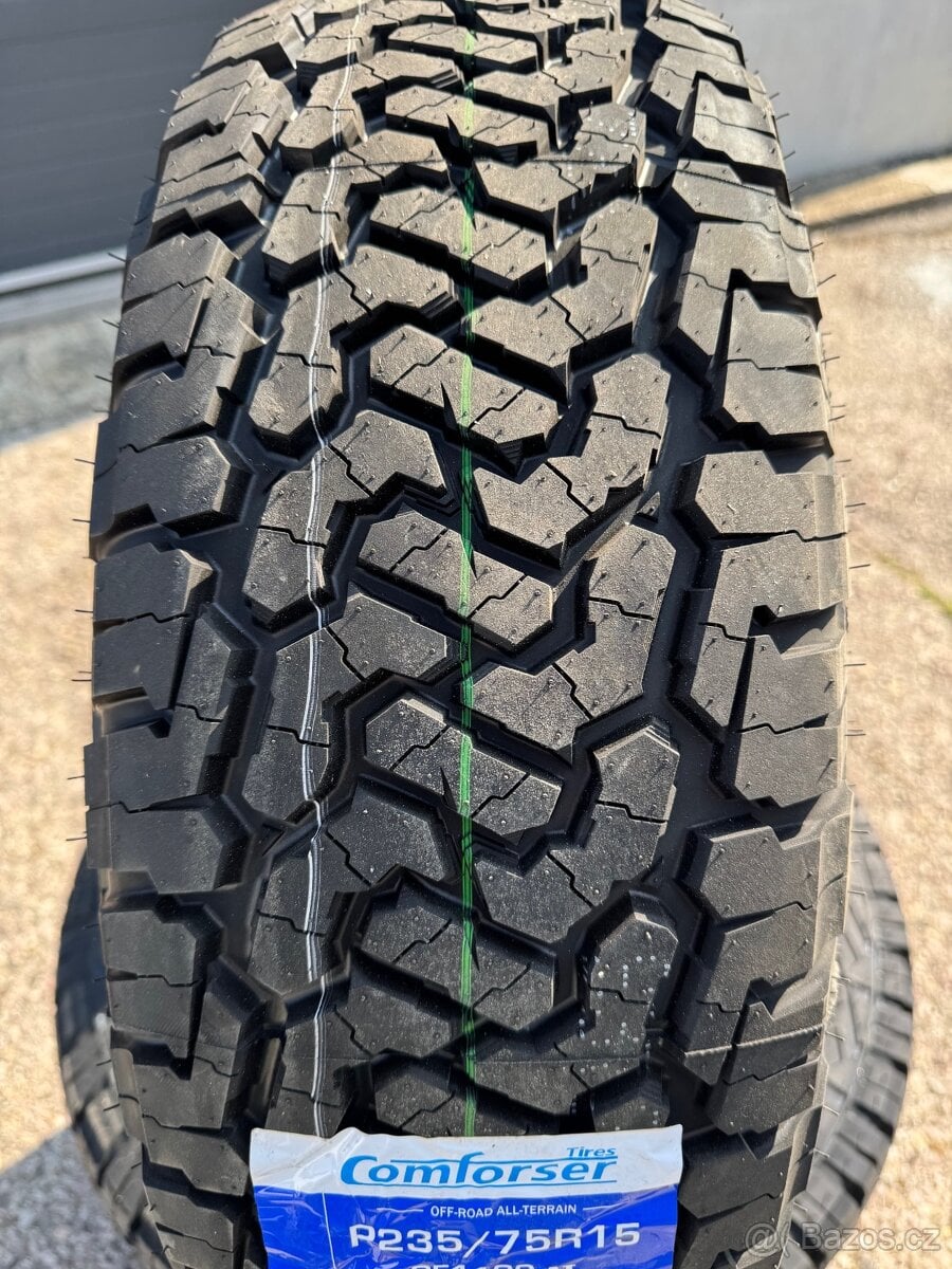 NOVÉ TERÉNNE PNEU 235/75 R15 TL 105T COMFORSER CF-1100 A/T