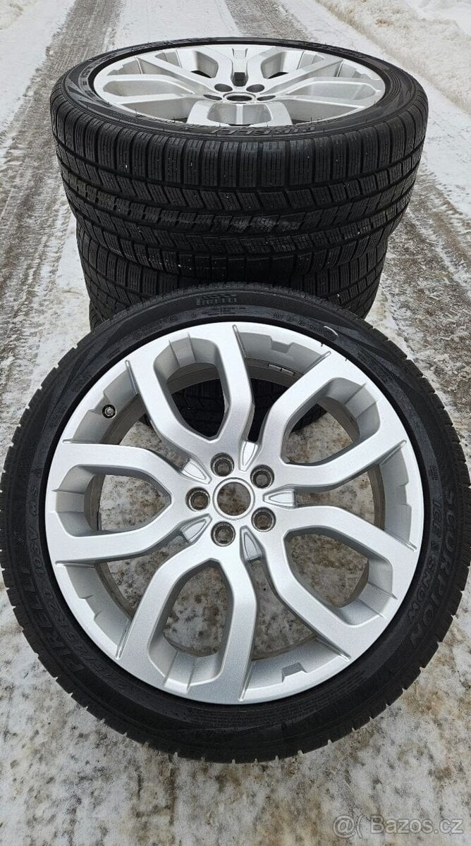 Originální ALU kola Land Rover 20" 5x108 – Pirelli