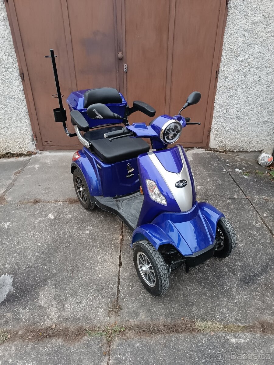 4 kolový elektrický vozík Rolektro pro seniory